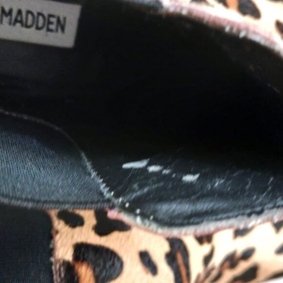 Steve Madden woman boot Brown leopard print 6.5B - Picture 5 of 16